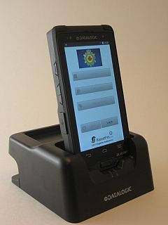 NFC Mobile Data Collector Running BassetPro